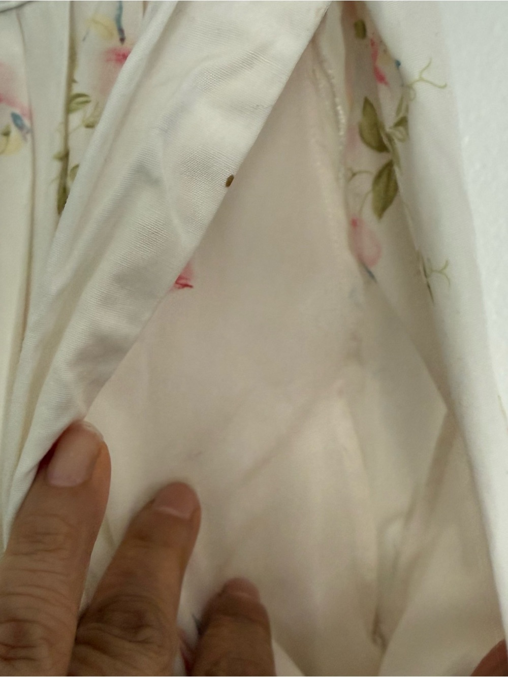 Vintage Ralph Lauren white pleated midi skirt - Picture 4 of 8